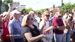 La protest ca la lucru: Au zis că ne vor da și bani, dar nu știu când