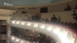 პროკლამაციები ხელისუფლებას - საპროტესტო აქტი ბათუმის თეატრში