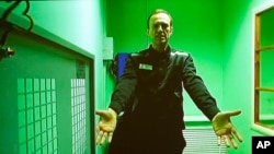 Алексей Навални в затвора.