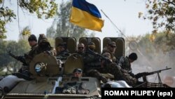 უკრაინელი ჯარისკაცები, 2014 წელი, დონბასი