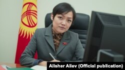 Аида Касымалиева.