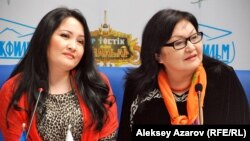 Актрисы, озвучившие роли в мультфильме «Ер Тостик и Айдахар»: Кунсулу Шаяхметова (Бекторе) и Лидия Каден (Мыстан).