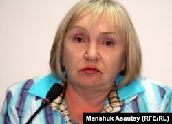 Калеева Тамара, руководитель организации «Адил соз». Алматы, 2 мая 2012 года.