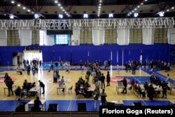 Një vendvotim në Prishtinë.