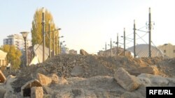 Barikada kod mosta u Mitrovici, 31. oktobar 2011.