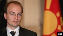 Министерот за надворешни работи Антонио Милошоски 