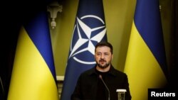 Архивна снимка на украинския президент Володимир Зеленски, август 2025 г.