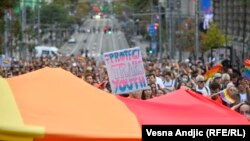 Prajd šetnja u Beogradu, 18. septembar 2021. godine 