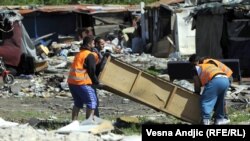 Beograd: Iseljavanje Roma 
