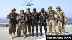 Iranska revolucionarna garda i ruski vojnici učestvuju u zajedničkim vježbama u Indijskom okeanu u februaru 2021.