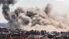 Dim nakon izraelskog bombardovanja Rafe u južnom pojasu Gaze 20. marta 2024. godine.