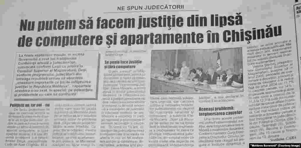 &quot;Moldova Suverană&quot;, 9 februarie 2006