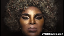 Detaliu de pe coperta albumului Deus É Mulher, Elza Soares, 2018.