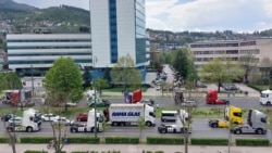 Prevoznici 'okupirali' glavni bh. grad
