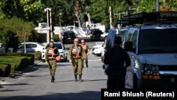 Izraelski vojnici na ulicama Cezareje, 19. oktobar 2024.