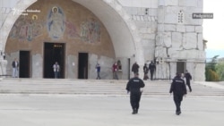 Vaskršnja liturgija SPC bez vernika u Podgorici