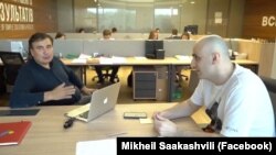 მიხეილ სააკაშვილი, ნიკა მელია. 