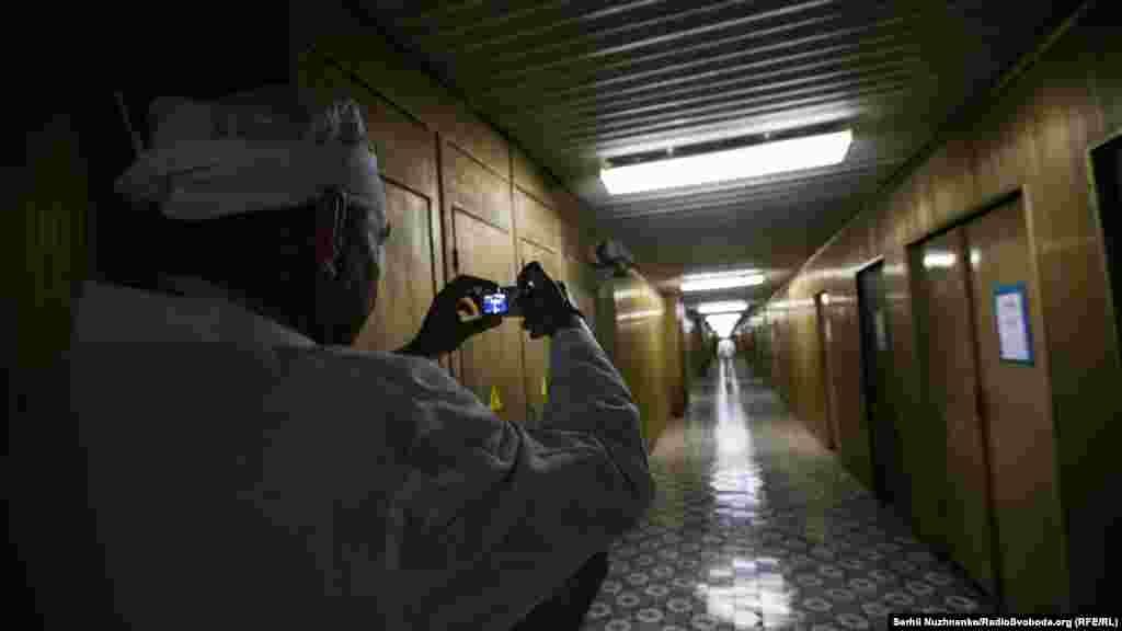 Takozvani &quot;Zlatni koridor&quot; černobilske nuklearke koji je povezivao sve elektrane. Ovaj koridor je vodio do četvrtog reaktora.