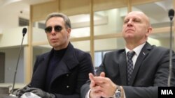 Архивска фотографија - Бојан Јовановски во судница за случајот „Рекет“, 11 февруари 2020 година