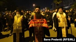 Jedna od litija u Podgorici, 9. februar 2020.