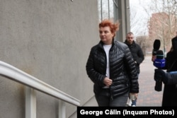 Ioana Băsescu, notar, ajunge la sediul DIICOT pentru a fi audiată în Dosarul Nordis.