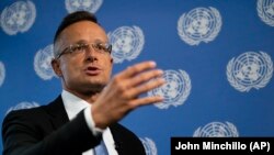 Министерот за надворешни работи на Унгарија, Петер Сијарто