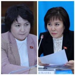 Авторы законопроекта - депутаты Гульшат Асылбаева и Айнура Осмонова