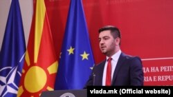 Министерот за економија Крешник Бектеши.