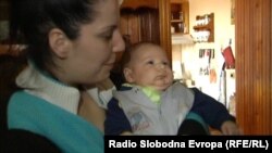 Đorđe Vasović sa majkom