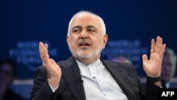 Iranski potpredsjednik Mohammad Javad Zarif, Davos, 22. januara 2025.