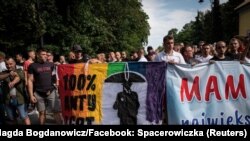 Demonstracije protivnika LGBT populacije u poljskom gradu Bjalistoku