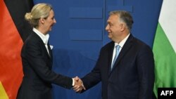 Алис Вајдел и Виктор Орбан