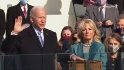 جو بایډن د امریکا د ۴۶م ولسمشر په توګه لوړه وکړه