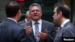 Министрите за трговија на Европската унија разговараат за односите ЕУ-САД и царините, во Брисел