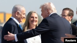 Trump me Netanyahun.