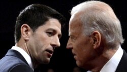 Кандидати на посаду віце-президента США Пол Раян (ліворуч) і Джозеф Байден