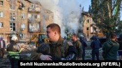 Смерть и разрушения: последствия российского удара по Киеву