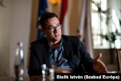 Karácsony Gergely főpolgármester a Párbeszéd, az MSZP és az LMP miniszterelnök-jelöltje