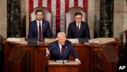 Președintele SUA, Donald Trump, a susținut primul discurs în Congres de la preluarea mandatului.