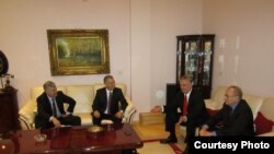 Lideri četvorke u Mostaru 27. decembra 2012.