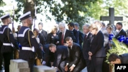 Poljska: Evropski lideri na obilježavanju 70 sedamdesete godišnjice od početka Drugog svetskoj rata u Gdanjsku, 01. septembar 2009.