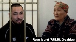 Азамат Ишенбеков и Гулира Абдраимакунова. 