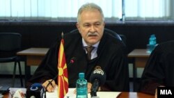 Архивска фотографија - Јово Вангеловски како претседател на Врховниот суд