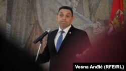 Ministri i Mbrojtjes i Serbisë, Aleksandar Vulin.