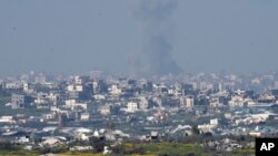 Nordul Fâșiei Gaza a fost din nou bombardat de armata israeliană.