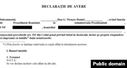 Screenshot avere Nicusor