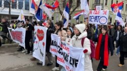 Poruke studenata na protestu u Nišu