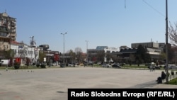 Поглед на центарот на Тетово. 