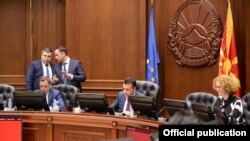 Седница на Влада на Македонија, Бојан Маричиќ и Бујар Османи