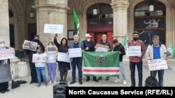 Митинг в Вене, Австрия 